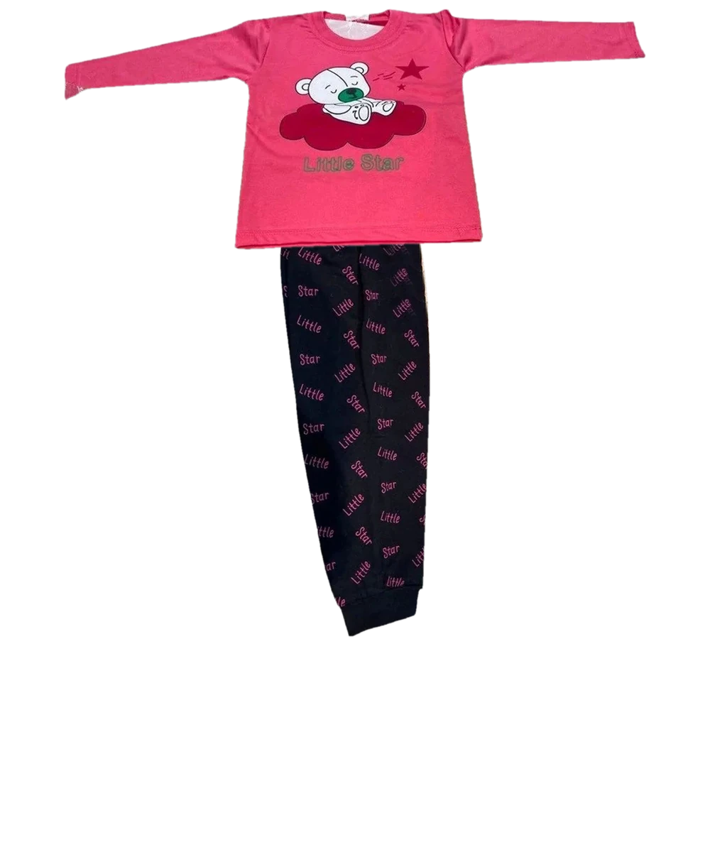 Kids Little Star T-Shirt & Pant Set on a hanger