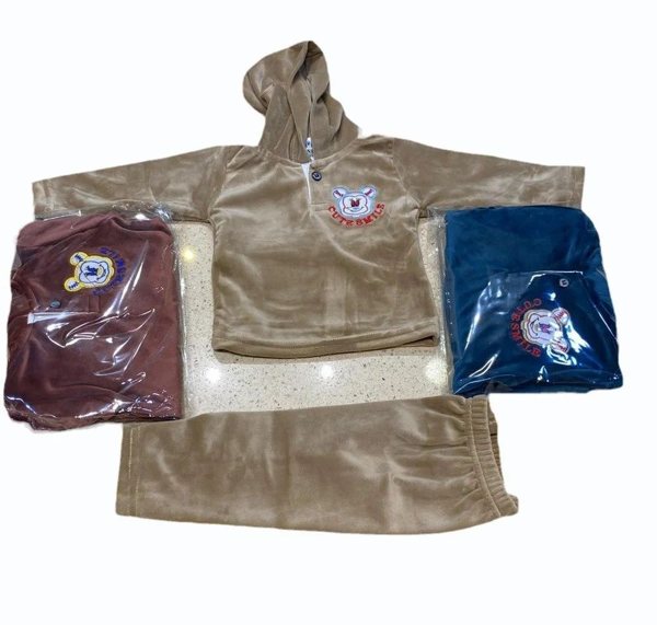Kids Hooded Baba Suit, photo 1