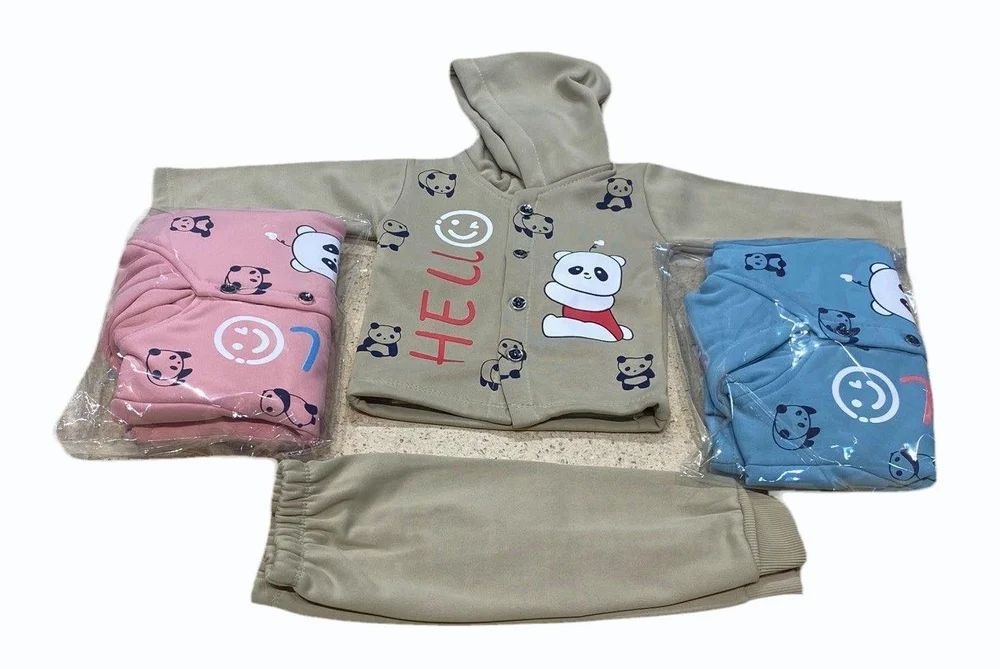 Kids Hooded Panda Baba Suit, photo 1